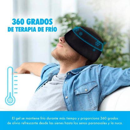 PACK ALMOHADILLA Y GORRO DE GEL PARA EL TRATAMIENTO DEL DOLOR